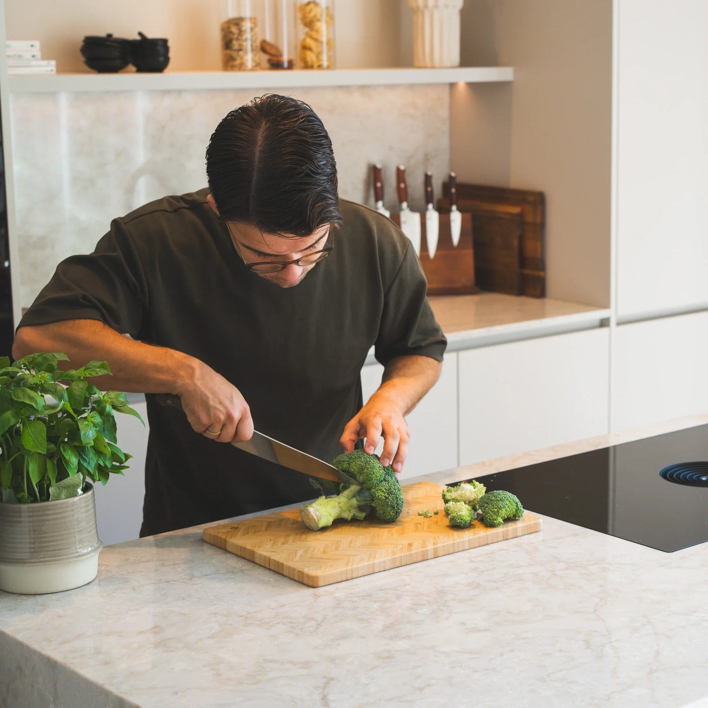 Snijplank van Bamboe Hout - 42x30x1.8cm