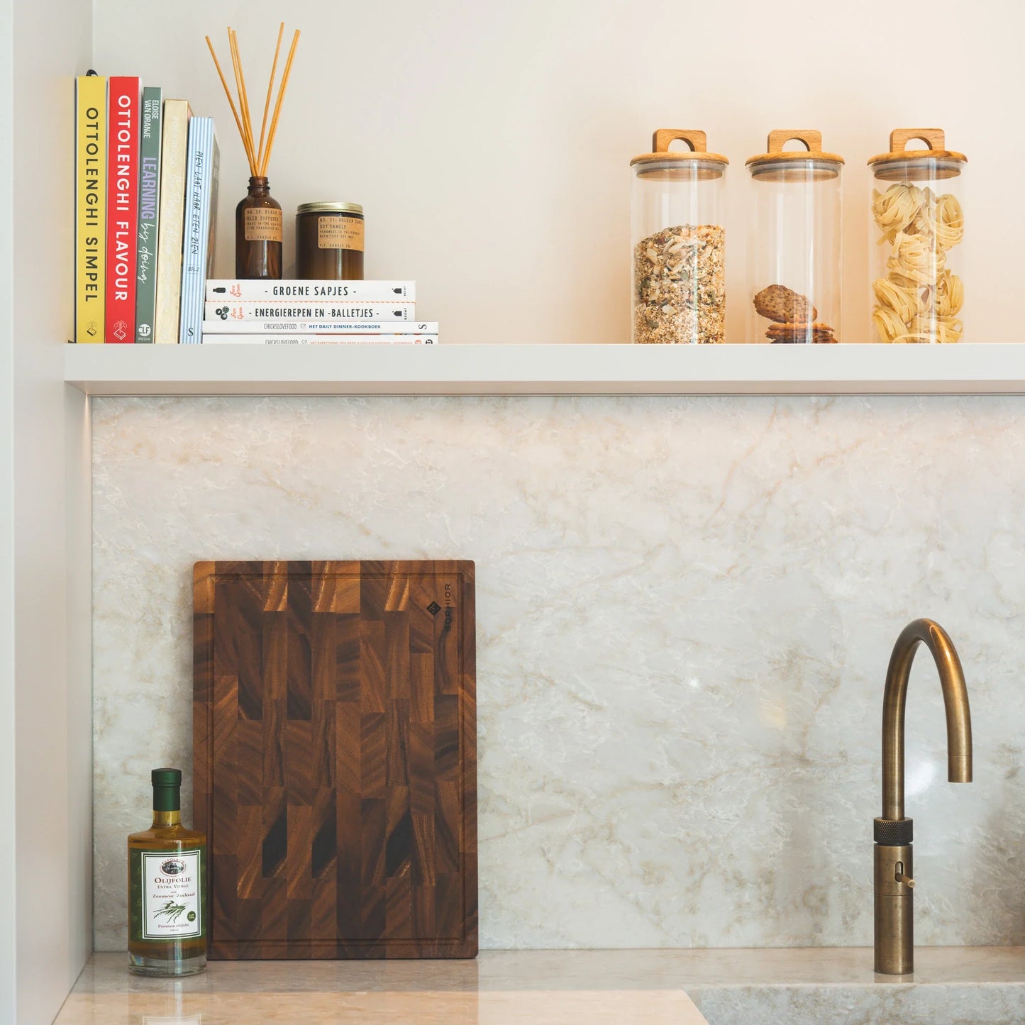 Snijplank van Walnoot Hout - 42x30x2cm