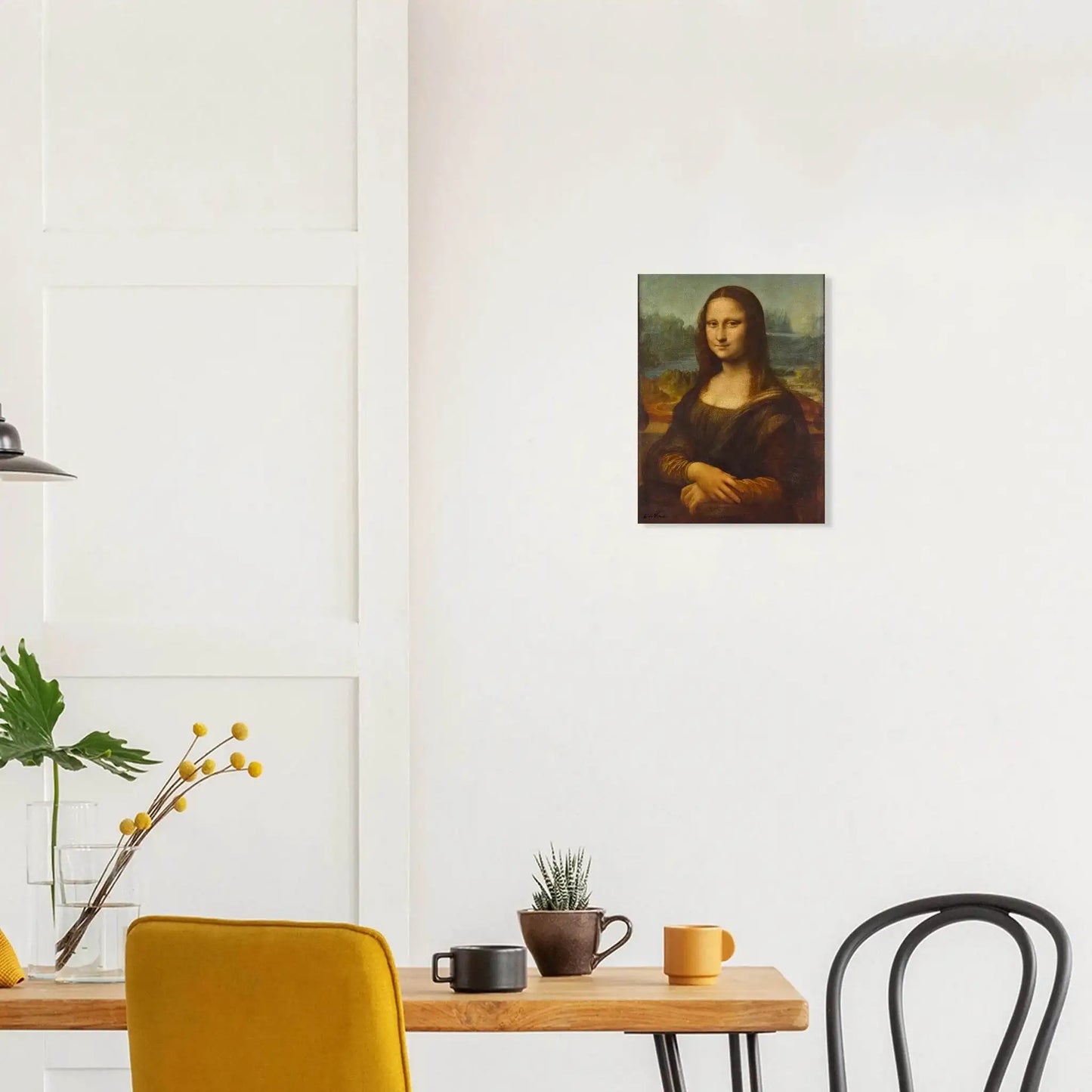 Mona Lisa - Leonardo Da Vinci | Aluminium Poster (30x40 cm) - Ralphies.