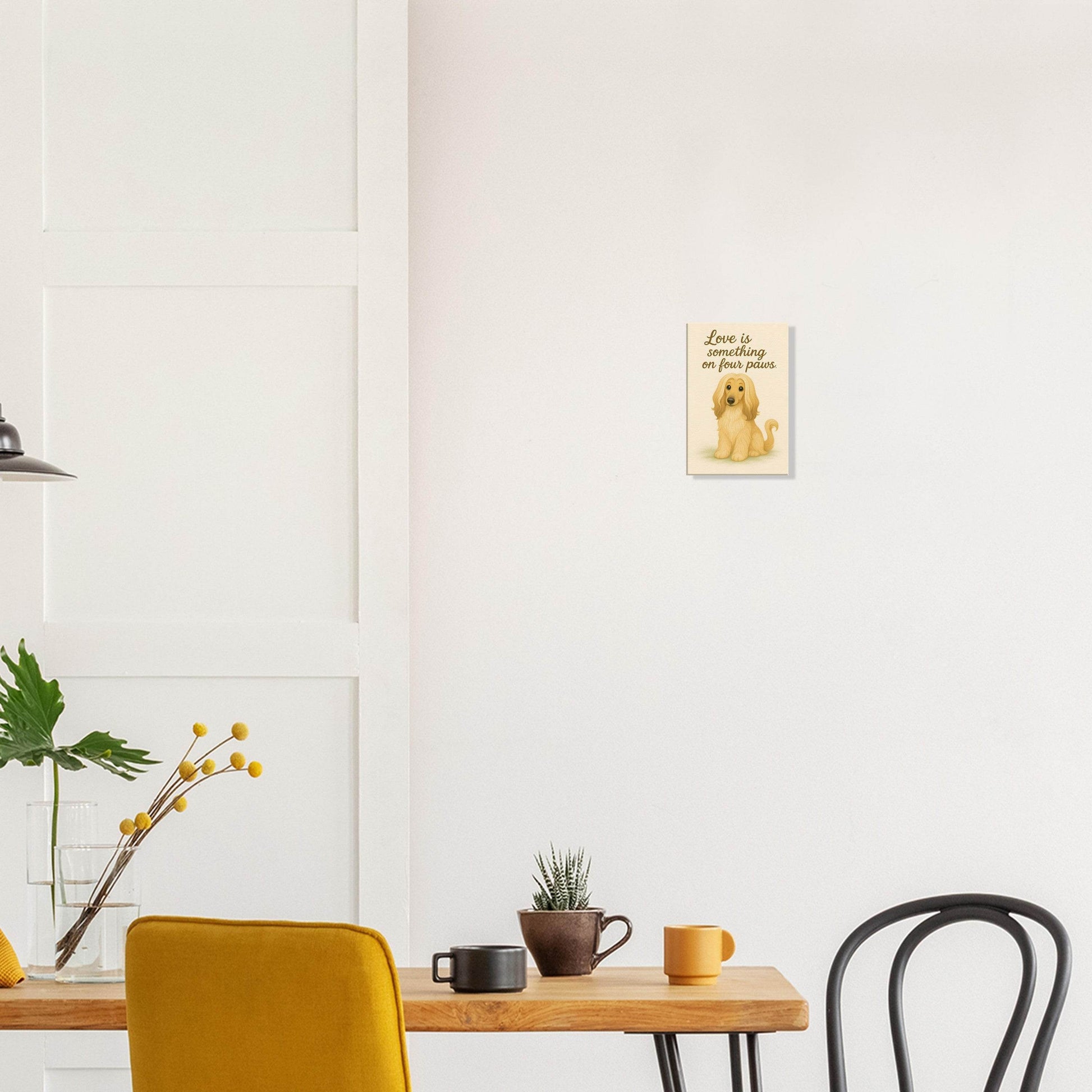 Liefde is een beestje op vier poten | Canvas voor Honden liefhebbers - Ralphies.