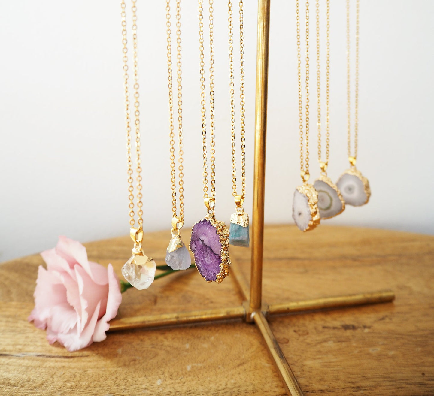 Citrine Ketting voor Geluk & Geld